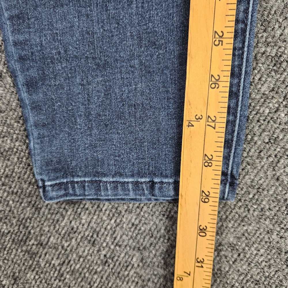 Democracy Ab solution Skinny Jeans Women's 22W High Rise Dark Wash Blue Denim - Picture 6 of 8